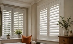 Beautiful shuttered windows